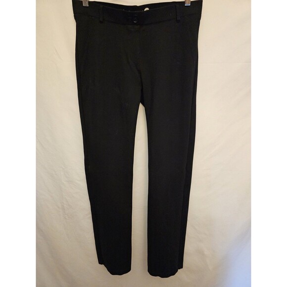 Betabrand Women’s Dress Pant Yoga Pants Black M Petite Stretch Work Career - Picture 1 of 5